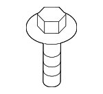 652893M000 - Body: Side Cover Bolt for Hyundai Image