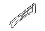 645H4GG000 - Body: Apron Rear Panel for Kia Image