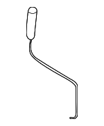 ELZ500021PUY - Body: Door Lock Operating Rod for Land Rover: Freelander Image