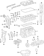 11000W020P - Engine: Cylinder Block for Mitsubishi: Lancer, Outlander Sport Image