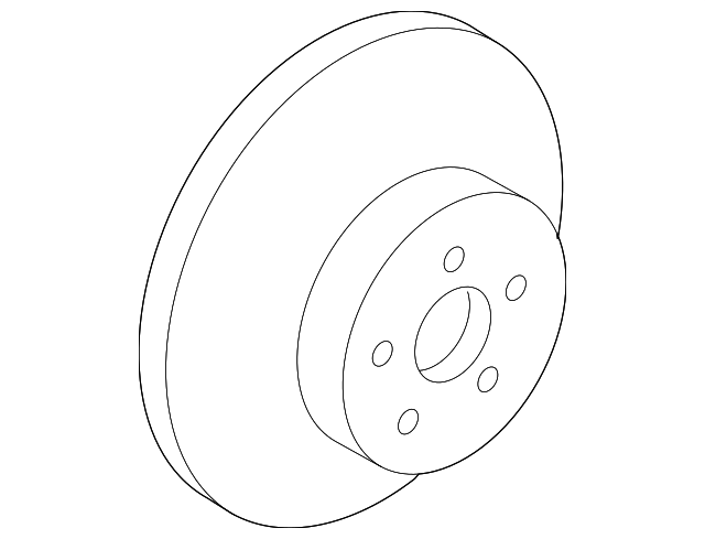 43512-33150 - Rotor 2018-2025 Toyota | Brantford Toyota Parts