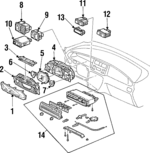 5862039860 - : Fuel Gauge for Isuzu Image