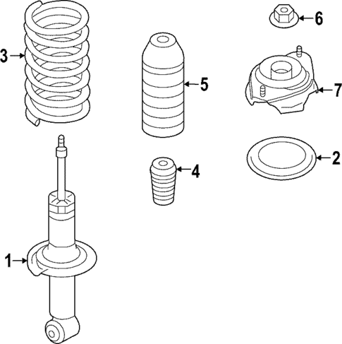 Struts & Components for 2023 Toyota GR86 #1