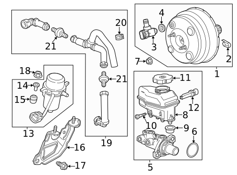 Hydraulic System for 2016 Chevrolet Impala Limited #0