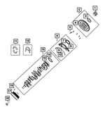 6514679AA - Engine: Flange Head Screw for Mopar Image
