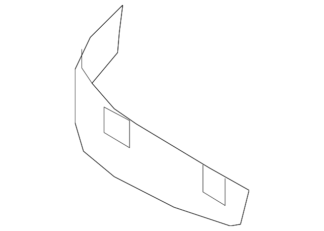 Lower Deflector - BMW (51717178142)