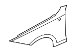 41357133228 - Body: Fender for BMW: 1 Series M, 128i, 135i, 135is Image