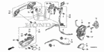 72118SJK003 - Body/Air Conditioning: SCREW, TAPPING for Honda Image