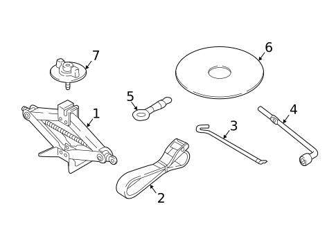 Jack & Components for 2023 Mazda CX-30 #0