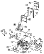 YM371DAAA - : Seat Cushion Shield, Driver for Chrysler: Pacifica Image