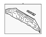 52401CA0009P - Body: Rear Body Panel for Subaru: BRZ Image