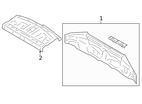 Rear Body for 2020 Subaru BRZ #0