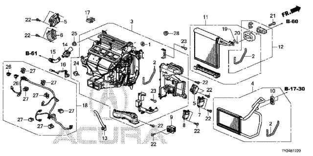 Heater Unit for 2020 Acura RLX #0