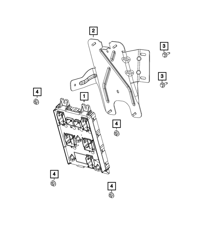 68542778AG - Electrical: Body Controller Module for Mopar Image image
