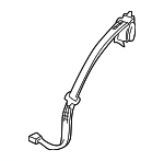 888422Y901 - Electrical: Center Seat Belt for Infiniti Image
