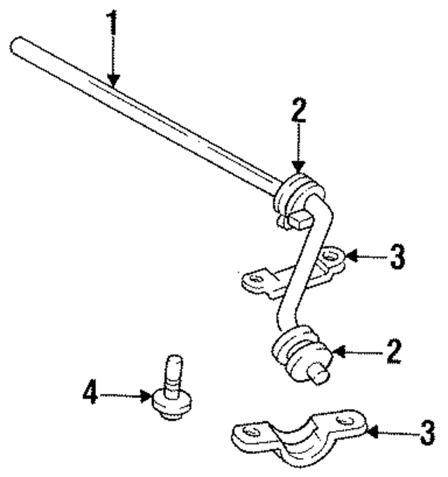 4856130 - Suspension: Stabilizer Bar for Mopar Image