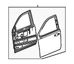 85841900 - : Door for Cadillac: Escalade, Escalade ESV Image