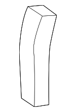 5242212140 - Body: Bumper Cover Pad for Scion: iM | Toyota: Corolla iM Image