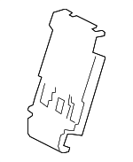 PAB88588300 - Body: Seat Back Pad for Porsche: Cayenne Image