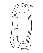 5143699AC - Brakes: Caliper Bracket for Jeep: Commander, Grand Cherokee Image
