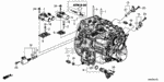 22749PW4000 - Transmission - Automatic: PIPE (35MM) for Honda Image