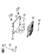 5137723AA - Cooling: Radiator Drain Hose for Mopar Image