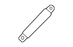 858313K010 - Body: Adjust Knob Spring for Hyundai Image