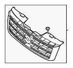 7174182Z00 - : 2009-2012 Suzuki Equator - Grille Assembly for Suzuki: Equator Image