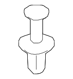 51488353567 - Body: Front Shield Rivet for BMW Image