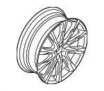 31362410 - Tire &amp; Wheel: Wheel for Volvo Image