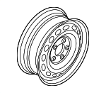 31664056 - Suspension: Wheel, Spare for Volvo: V60 Cross Country, XC60 Image