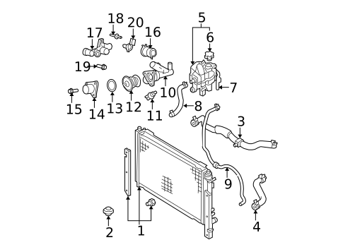 Sensors for 2008 Ford Escape #0
