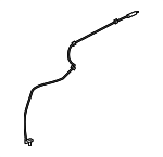 68145477AA - Body: Reservoir Hose for Chrysler: 200 Image