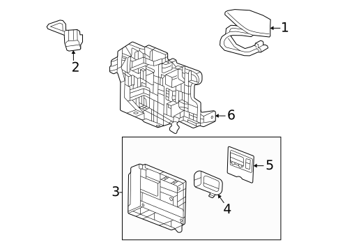 Communication System Components for 2023 GMC Acadia #0