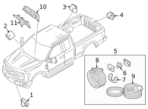 Electrical Components for 2018 Ford F-250 Super Duty #0
