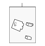 39115TG7A81 - Body: Ft Power Outlet for Honda: Passport, Pilot Image