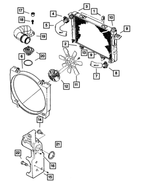 5015708AA - : Thermostat for Mopar Image