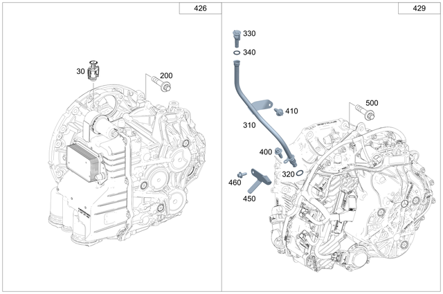 2472711300 - MB Automatic Transmission: Closing Cap for Mercedes-Benz: 180A, 180b, 220a, A220, A35 AMG, CLA250, CLA35 AMG, CLA45 AMG, CLA45 AMG S, GLA250, GLA35 AMG, GLA45 AMG, GLB250, GLB35 AMG Image image