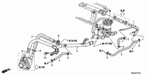 17137RAAA01 - Engine: PIPE, BREATHER for Honda Image