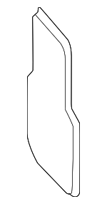 57N864733 - Body: Bumper Cover Isolator for Volkswagen Image