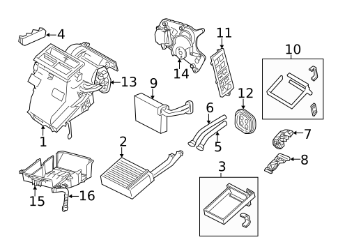 Heater for 2010 Volvo C70 #0
