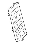 30676855 - HVAC: Evaporator Cover for Volvo: C30, C70, S40, V50 Image