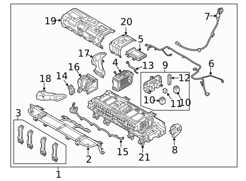 Battery for 2018 Hyundai Ioniq #0