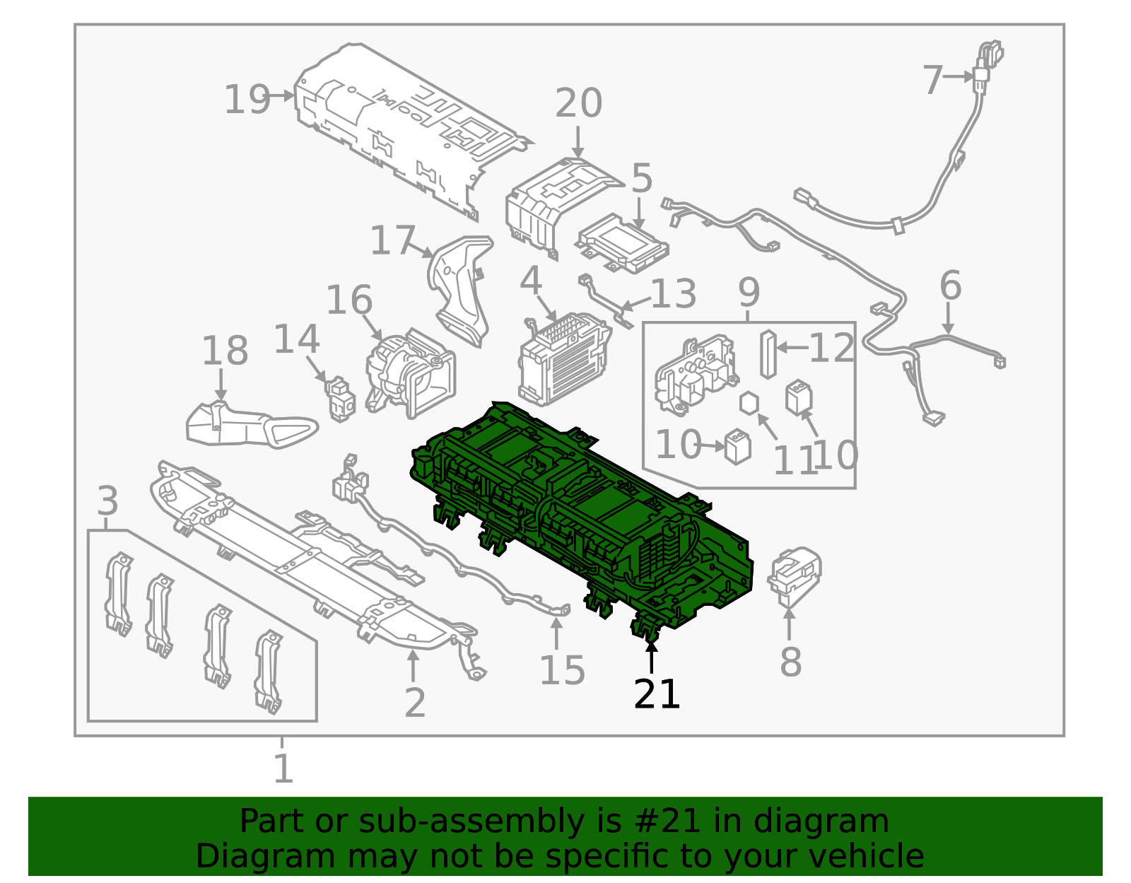 Genuine Battery for 37510-G2110 | Hyundai OEM Parts Direct