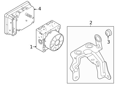 ABS Components for 2022 Ford Bronco Sport #0