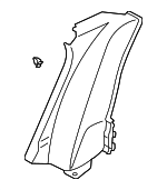 83A8677684PK - Body: Lower Quarter Trim for Audi: Q3 Image