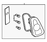 63217166959 - Electrical: Tail Lamp Assembly for Mini: Cooper Image
