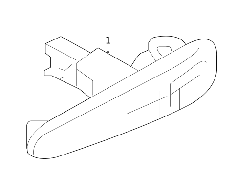 Side Repeater Lamps for 2017 Mitsubishi Lancer #0