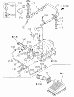 8171133970 - Engine: RAIL, FUEL INJECTOR for Acura Image