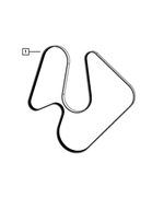 68128829AA - Cooling: Serpentine Belt for Mopar Image